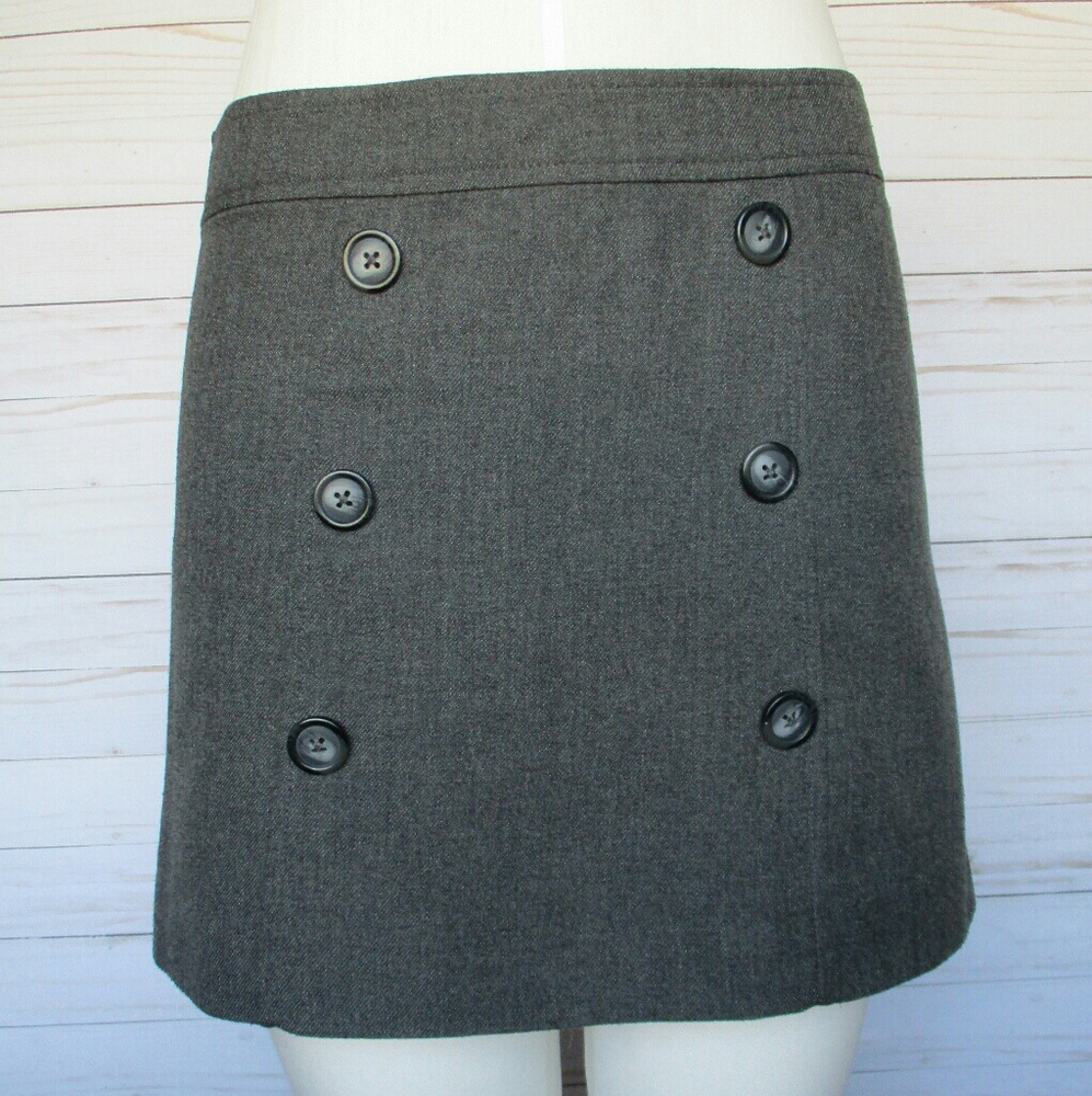Gap 🌸 Grey Wool Blend Skirt
